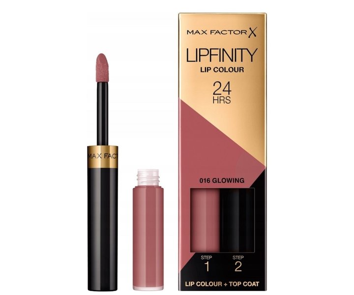 Maxfactor Lipfinity Lip Colour - 016 Glowing Pink