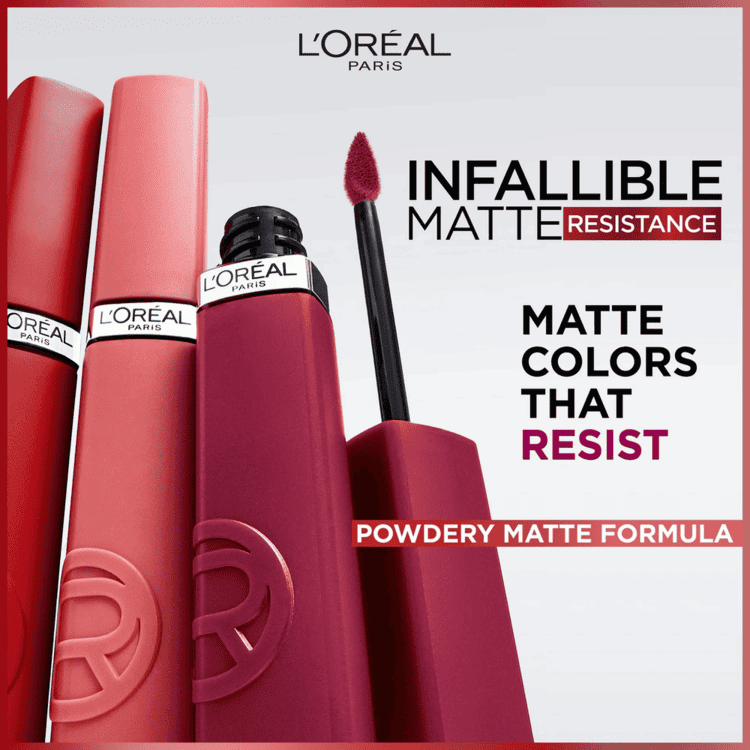 L'Oreal Paris Infallible Matte Resistance Lipstick 5ml