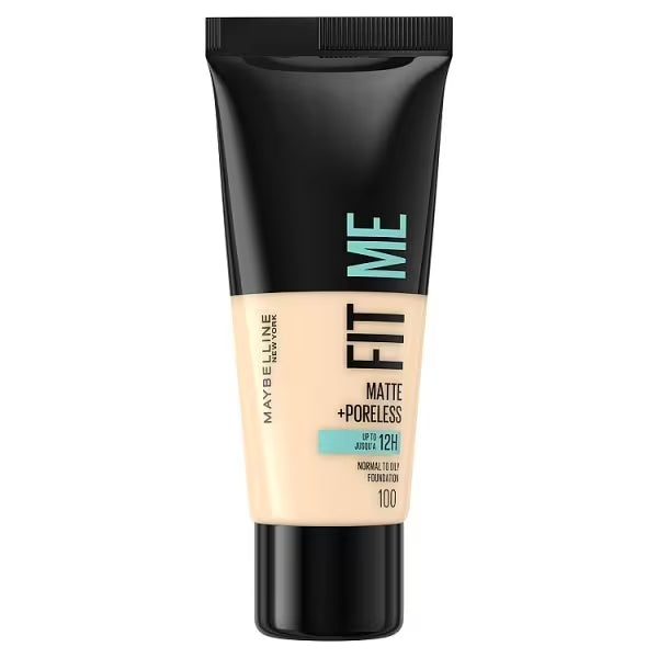 Maybelline Fit Me Matte + Poreless Foundation 30ml - 100-Warm-Ivory