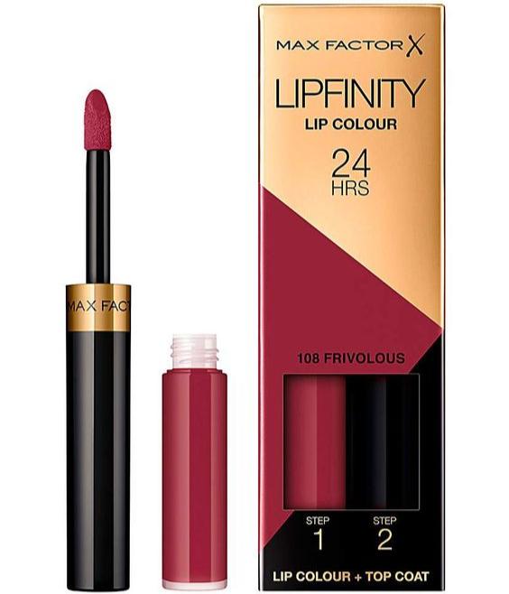 Maxfactor Lipfinity Lip Colour - 108 Frivolous