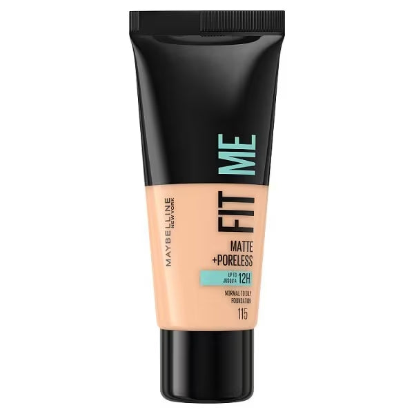 Maybelline Fit Me Matte + Poreless Foundation 30ml - 115-Ivory