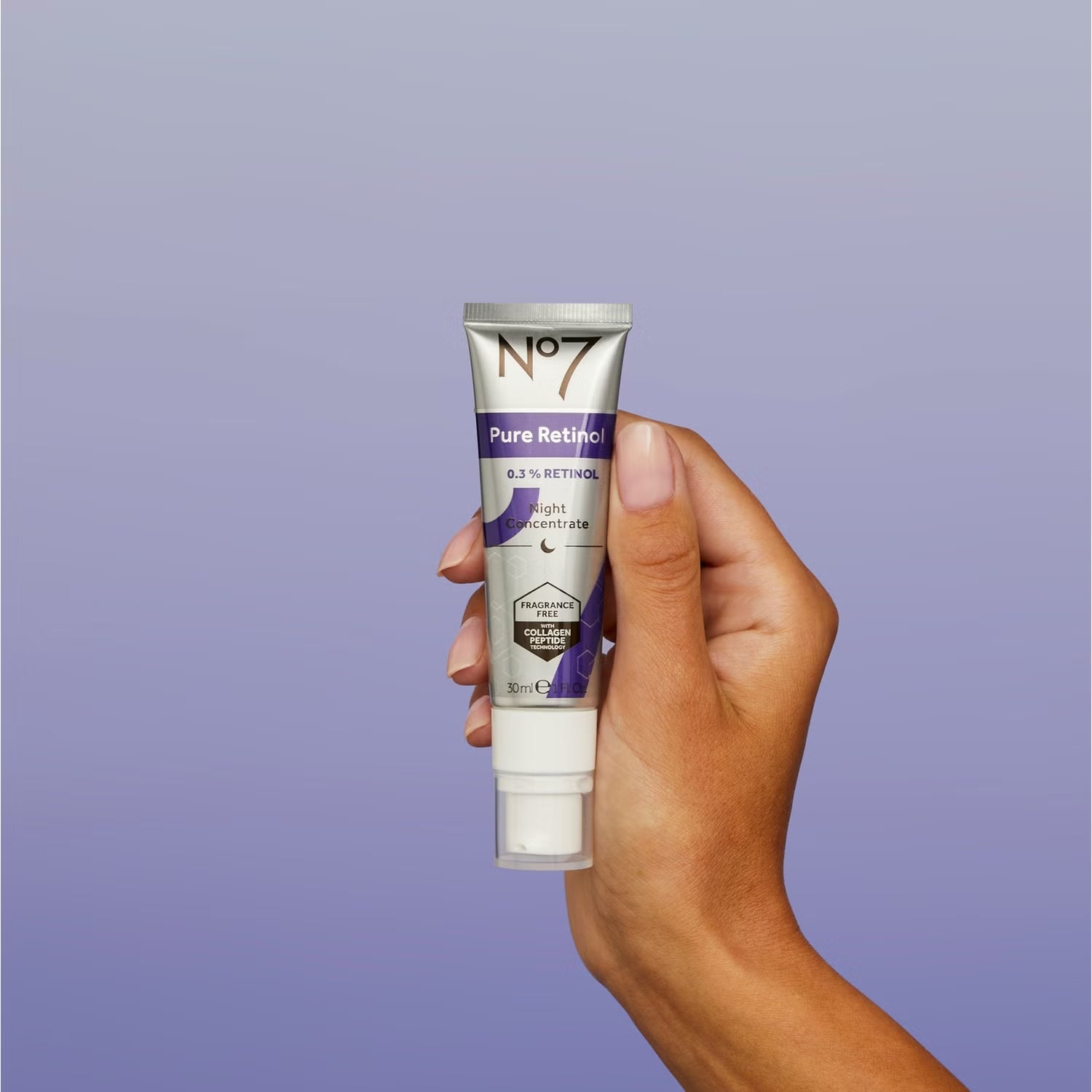 No7 Pure Retinol 0.3% Retinol Night Concentrate 30ml