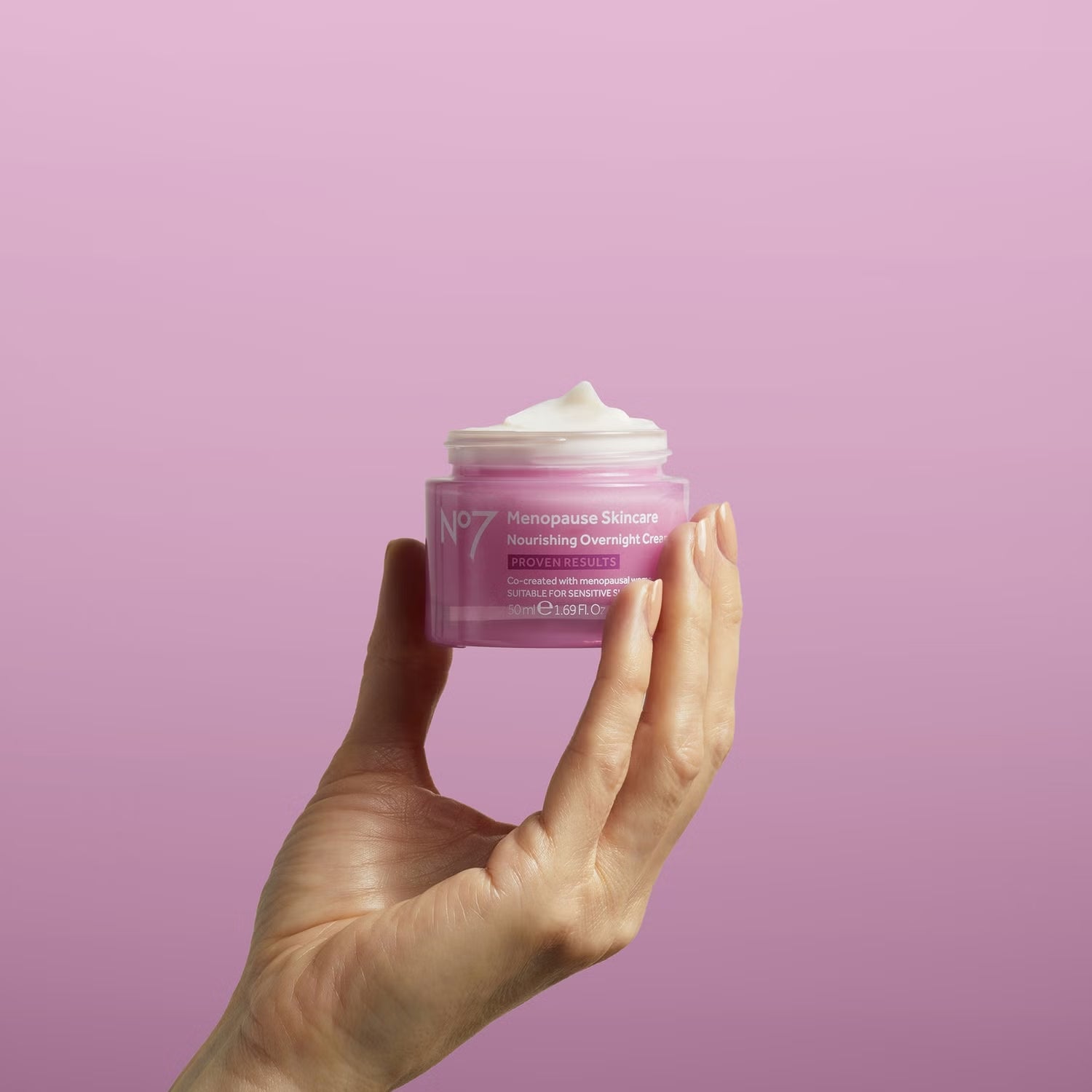 No7 Menopause Skincare Nourishing Overnight Cream 50ml