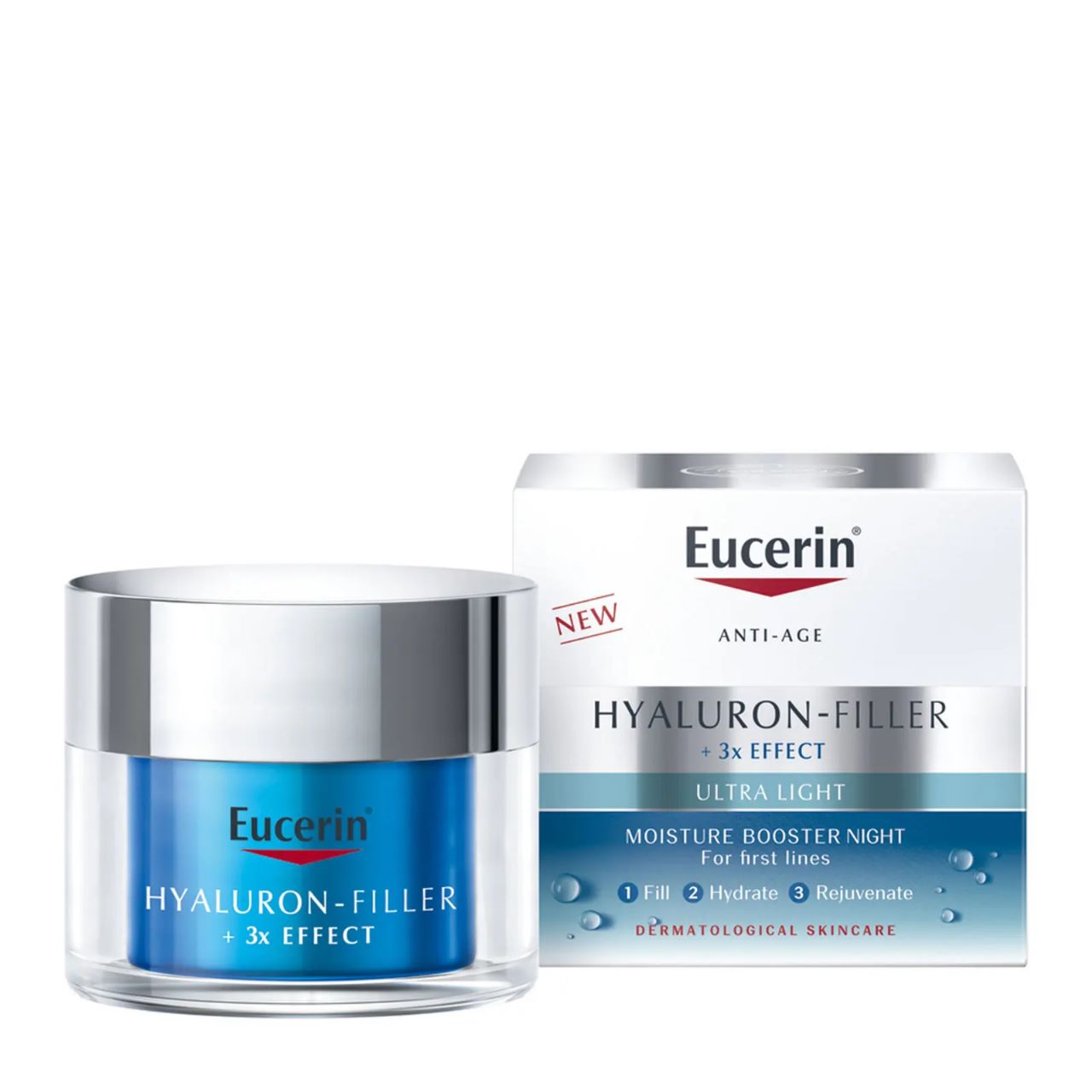 Eucerin Hyaluron-Filler 3x Effect Ultra Light Moisture Night