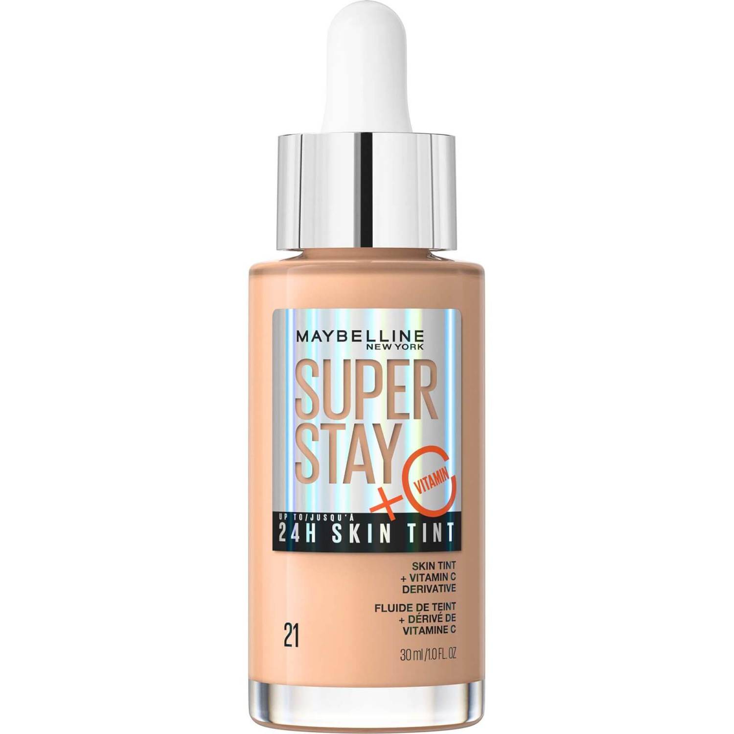 MAYBELLINE SuperStay 24Hr Skin Tint Foundation - 21