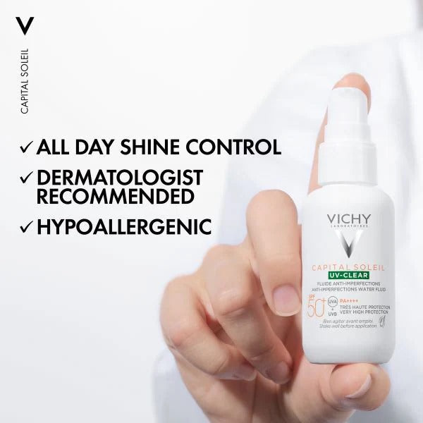 Vichy Capital Soleil UV-Clear Sunscreen Face Lotion SPF50 40ML