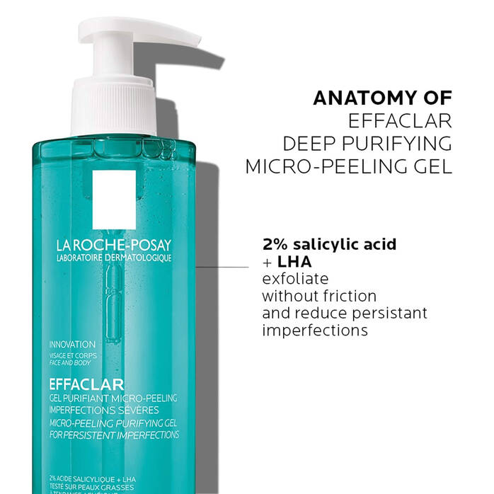 La Roche Posay Effaclar Micropeeling Gel 400ml