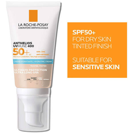 La Roche Posay Anthelios UVMUNE 400 Hydrating Tinted Cream SPF50 For Sensitive Skin 50ML