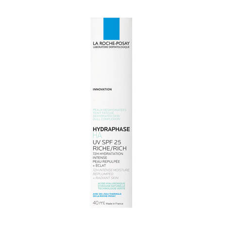 La Roche Posay Hydraphase UV SPF 25 Rich Face Cream for Normal and Dry Skin 40ml