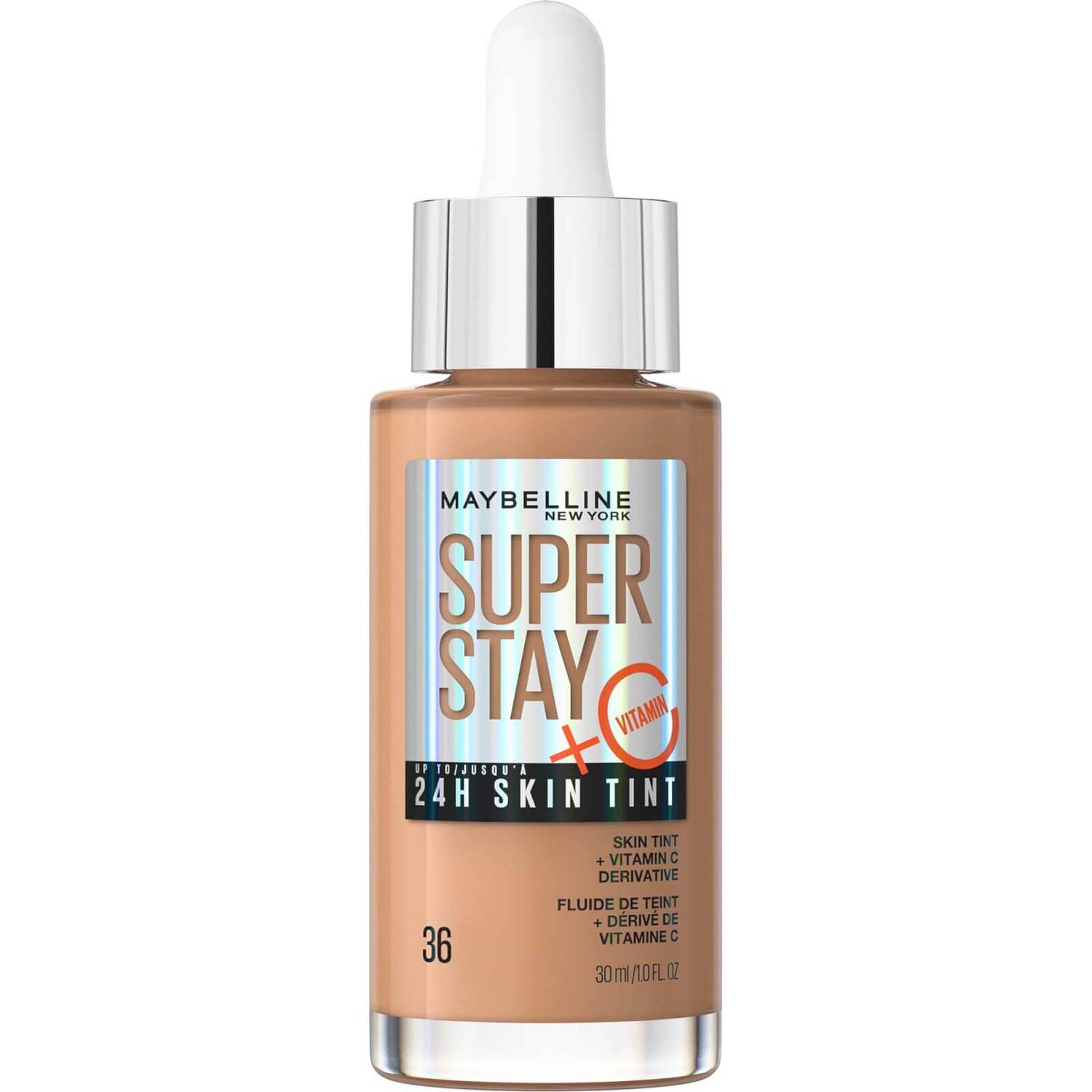 MAYBELLINE SuperStay 24Hr Skin Tint Foundation - 36