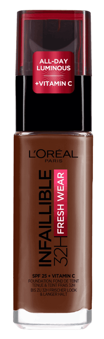 L'Oreal Paris Infallible 32H Freshwear Foundation - 390_Ebony