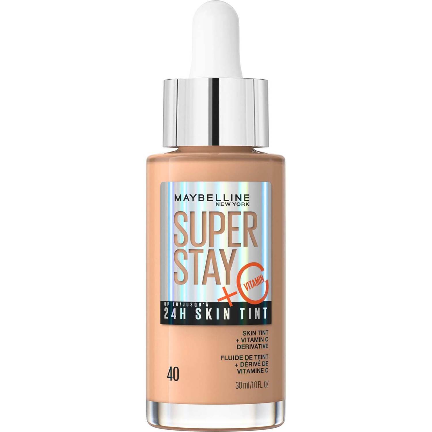 MAYBELLINE SuperStay 24Hr Skin Tint Foundation - 40