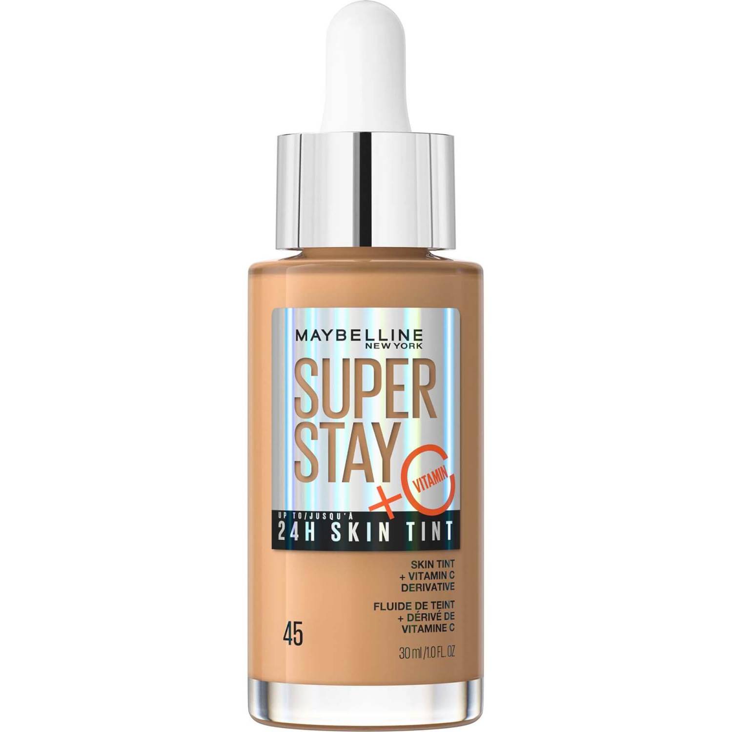 MAYBELLINE SuperStay 24Hr Skin Tint Foundation - 45