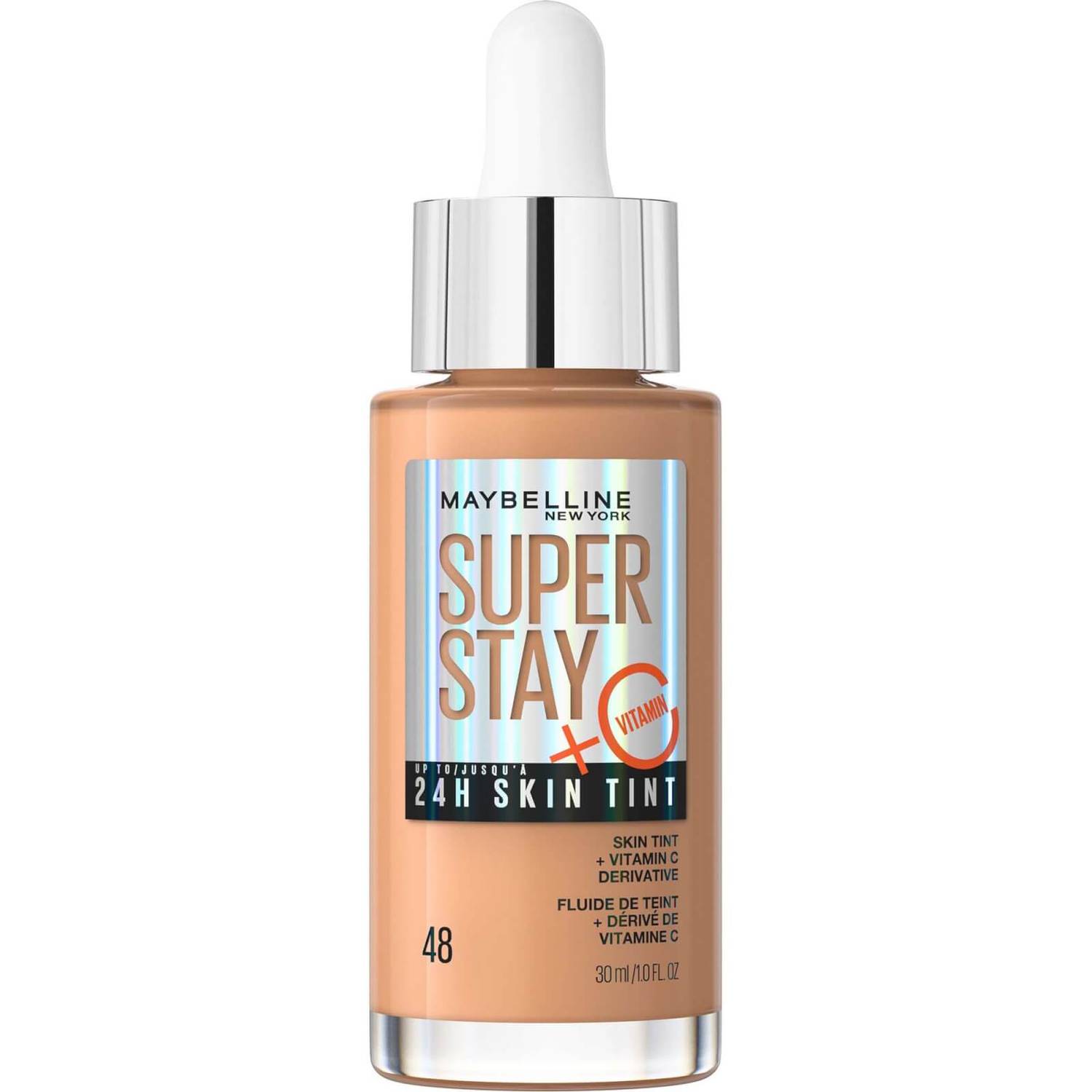 MAYBELLINE SuperStay 24Hr Skin Tint Foundation - 48
