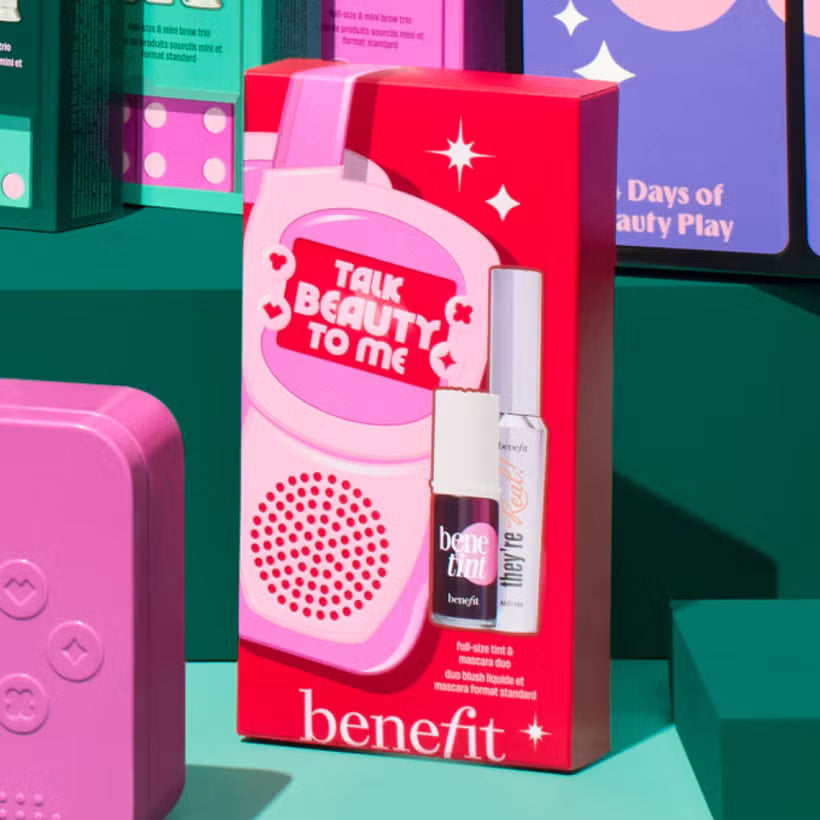 Benefit Talk Beauty to Me Mascara and Cheek & Lip Tint Gift Set Primary 3