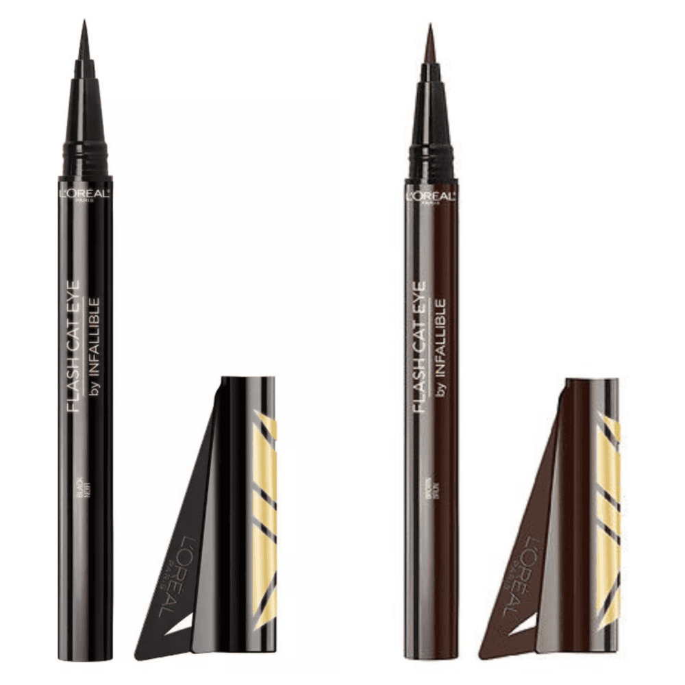 L'Oreal Paris Flash Cat Eye Waterproof Brush Tip Liquid Eyeliner