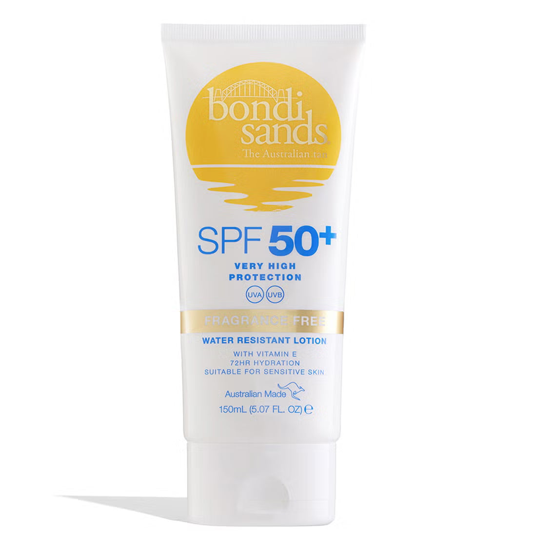 Bondi Sands Sunscreen Lotion SPF50+ - Fragrance Free 150ml Main