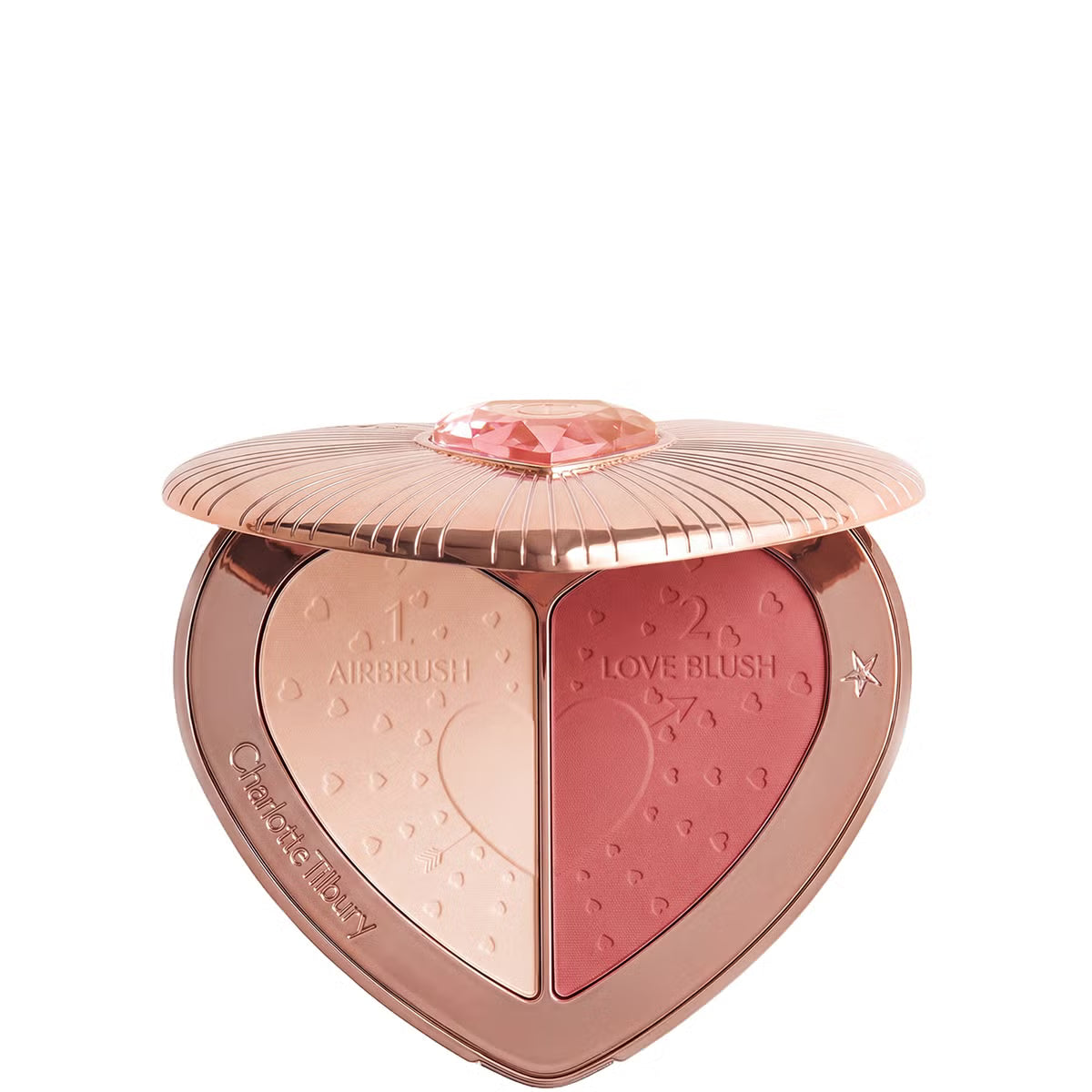 Charlotte Tilbury Charlotte's Beauty Soulmates Face Palette Pillow Talk Flawless Rosewood Face Palette
