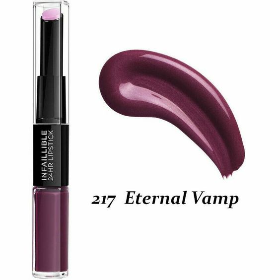 L'Oreal Paris Infallible 2Step Lipstick - Eternal_Vamp