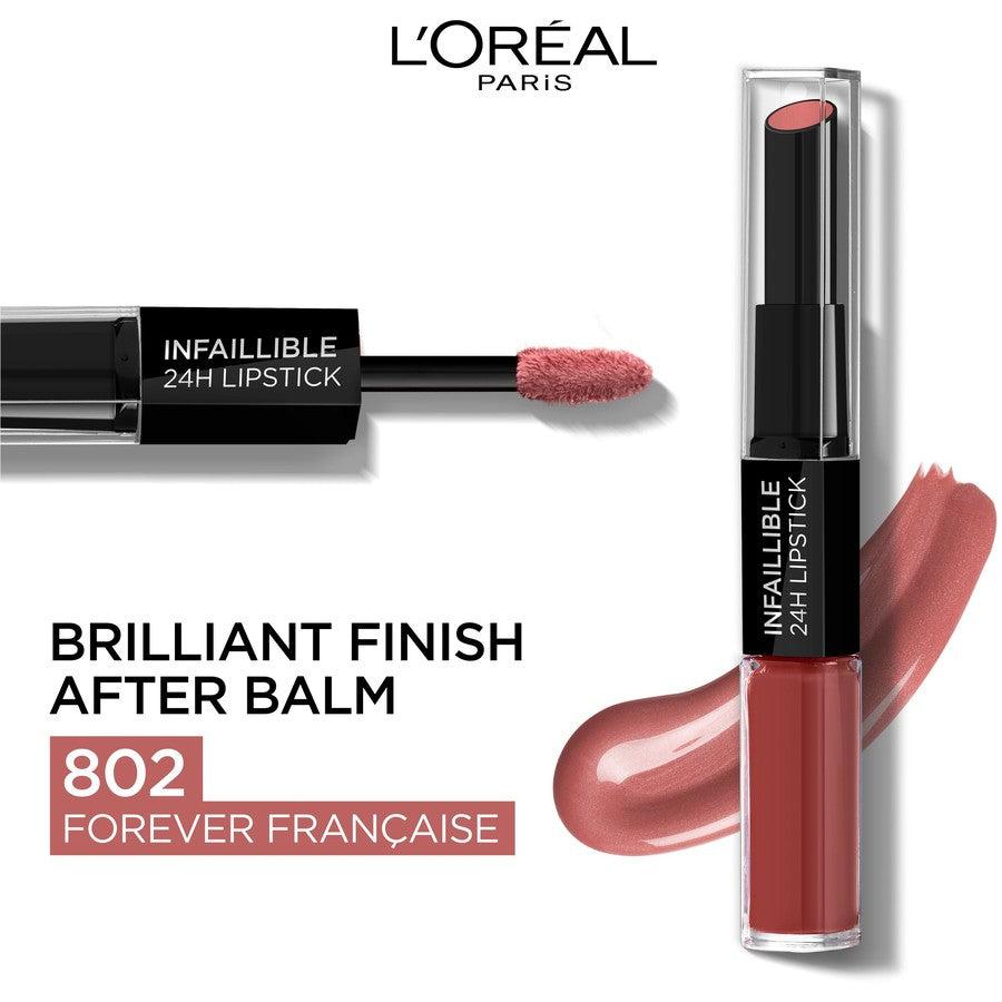 L'Oreal Paris Infallible 2Step Lipstick - Forever_Francaise