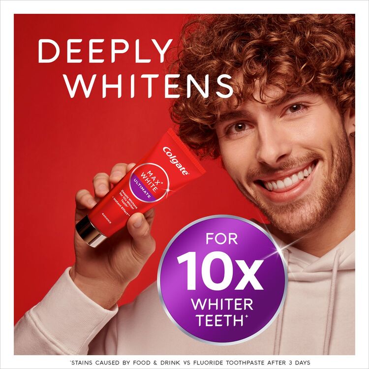 Colgate Max White Ultimate Radiance Whitening Toothpaste 75ml