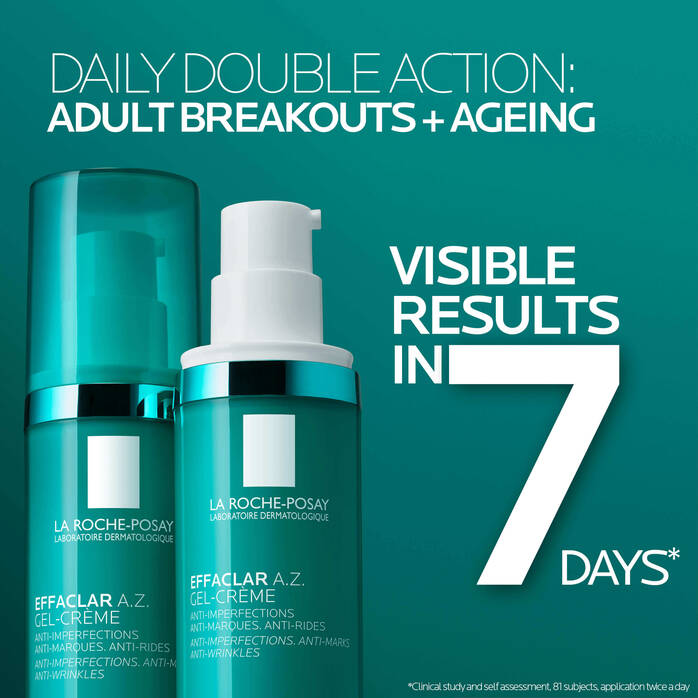 La Roche-Posay Effaclar A.Z. Gel Cream Moisturiser 40ml