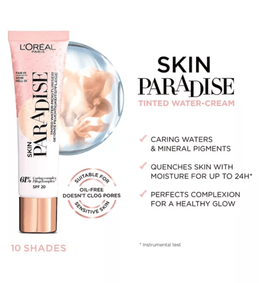 L'Oréal Paris Skin Paradise Water Infused Tinted Moisturizer