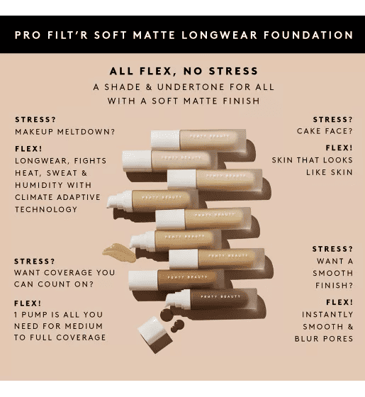 Fenty Beauty Soft Matte Longwear Foundation In-Love®