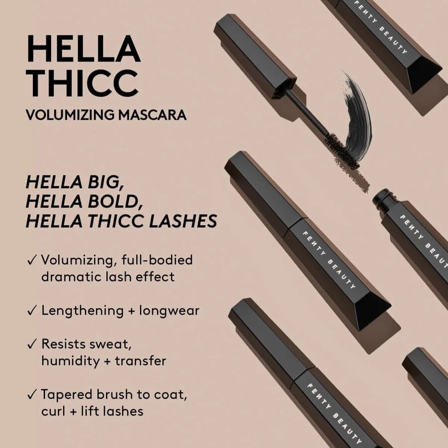 Fenty Beauty Hella Thicc Volumizing Mascara