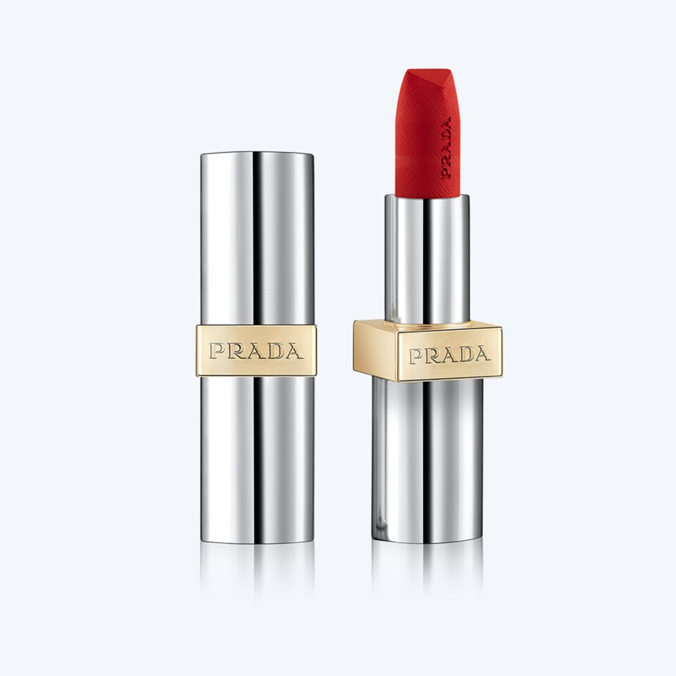 Prada Monochrome Hyper Matte Lipstick - R26_Lava