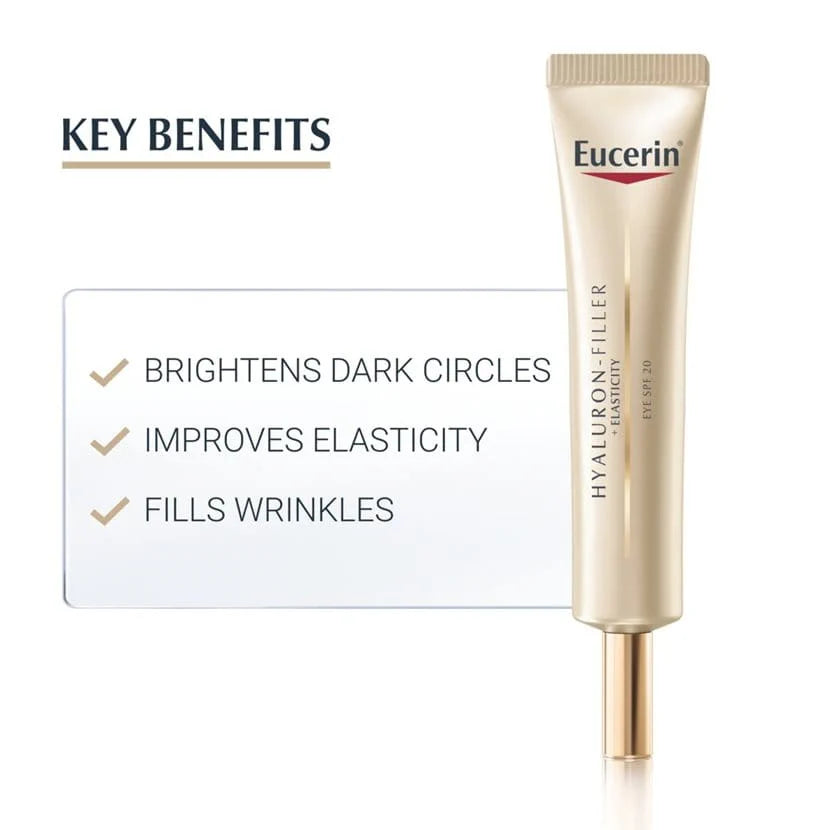 Eucerin Hyaluron-Filler + Elasticity Anti-Ageing Eye Cream SPF20 15ml