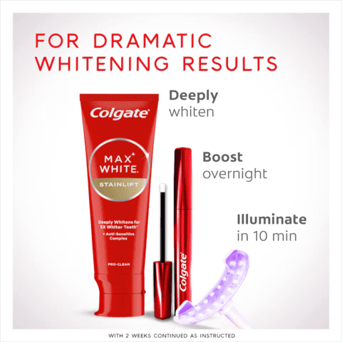Colgate Max White Stain Lift Toothpaste 75ml