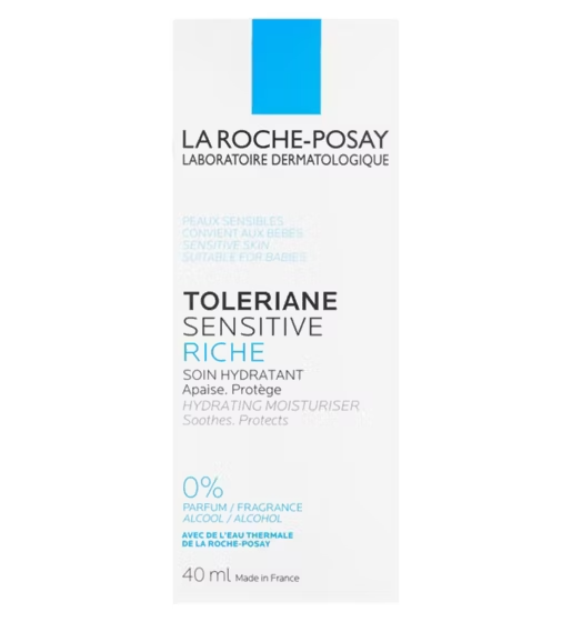 La Roche Posay oleriane Sensitive Rich Moisturiser For Sensitive Skin 40ml
