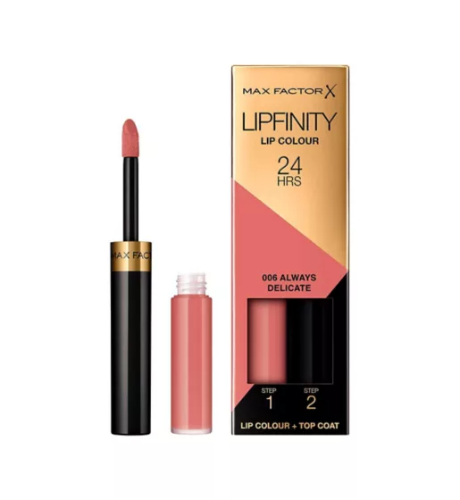 Maxfactor Lipfinity Lip Colour - 006 Always Delicate