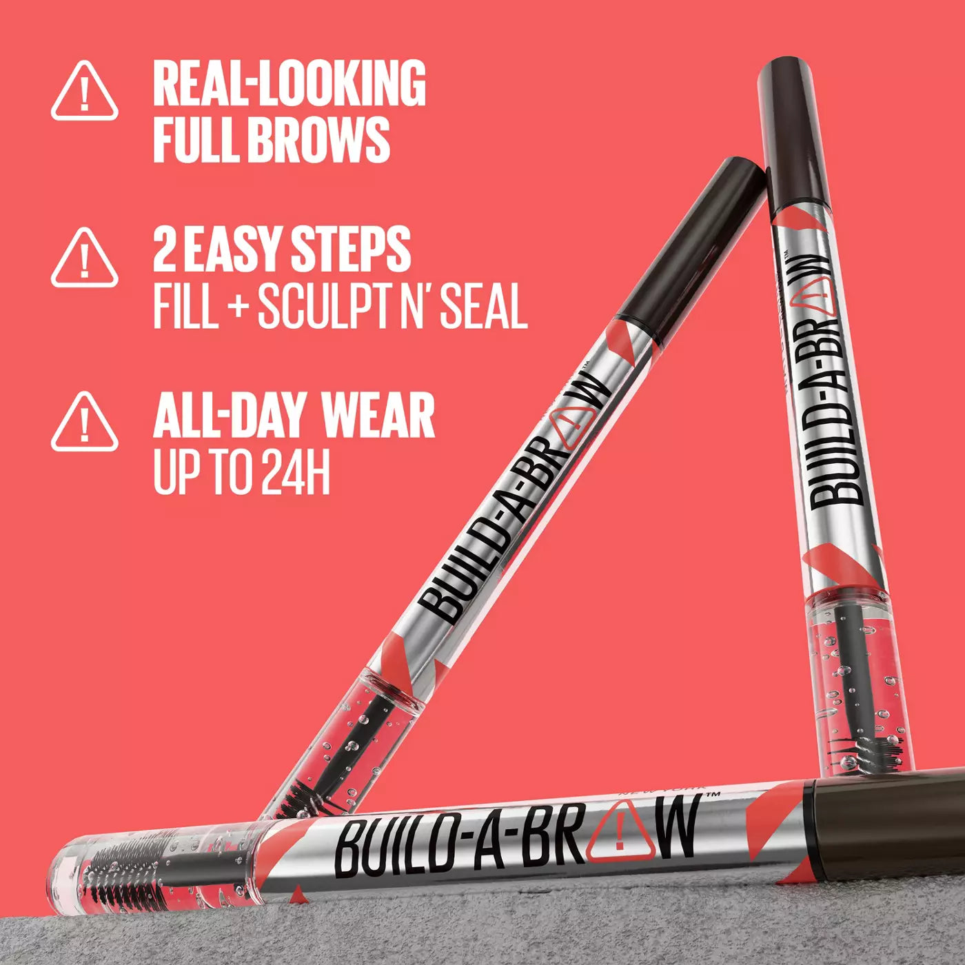 Maybelline Build-A-Brow 2-in-1 Brow Pen and Sealing Gel Eye Makeup