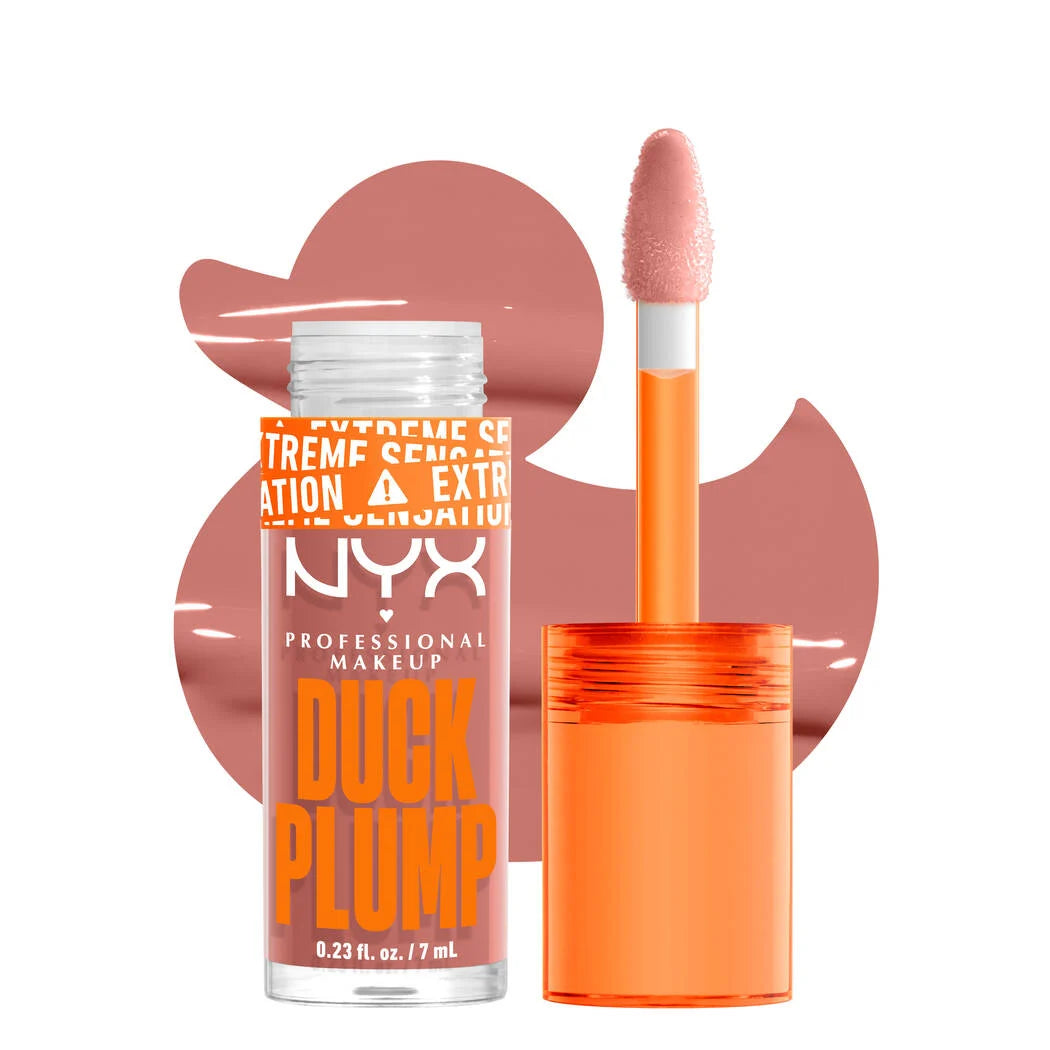 NYX Duck Plump High Pigment Plumping Lip Gloss - 02_-_BANGIN_BARE