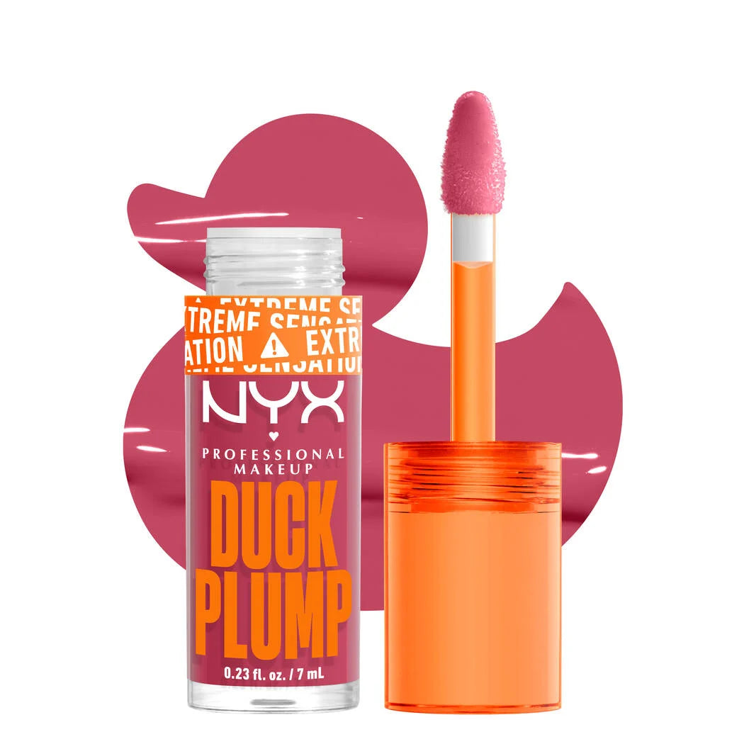 NYX Duck Plump High Pigment Plumping Lip Gloss - 09_-_STRIKE_A_ROSE