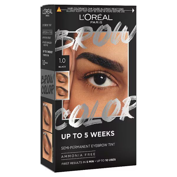 L'Oreal Paris Brow Artist Brow Colour Semi-Permanent Tint 30ml - 1.0_Black
