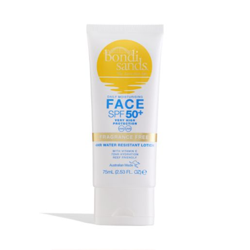 Bondi Sands Face SPF 50+ Fragrance Free 75ml