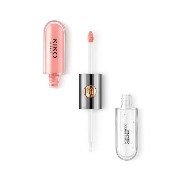 Kiko Unlimited Double Touch Liquid Lip Colour - 101 Soft Rose