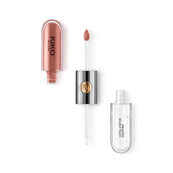 Kiko Unlimited Double Touch Liquid Lip Colour - 103 Natural Rose