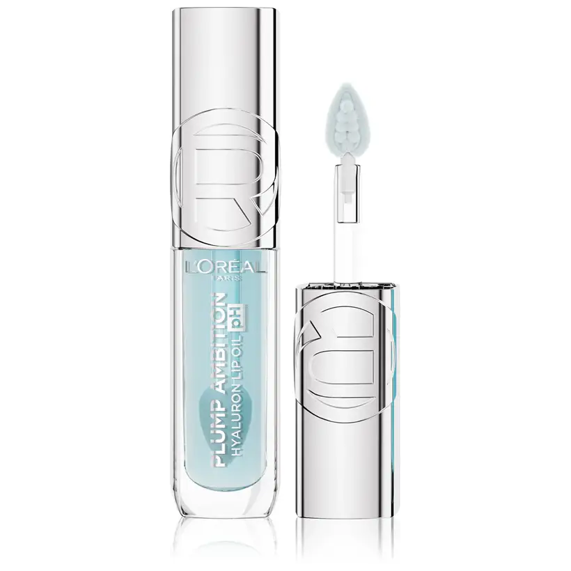 L'Oreal Paris Plump Ambition Hyaluron Lip Oil 24HR Care - 113_Cristal_Ice