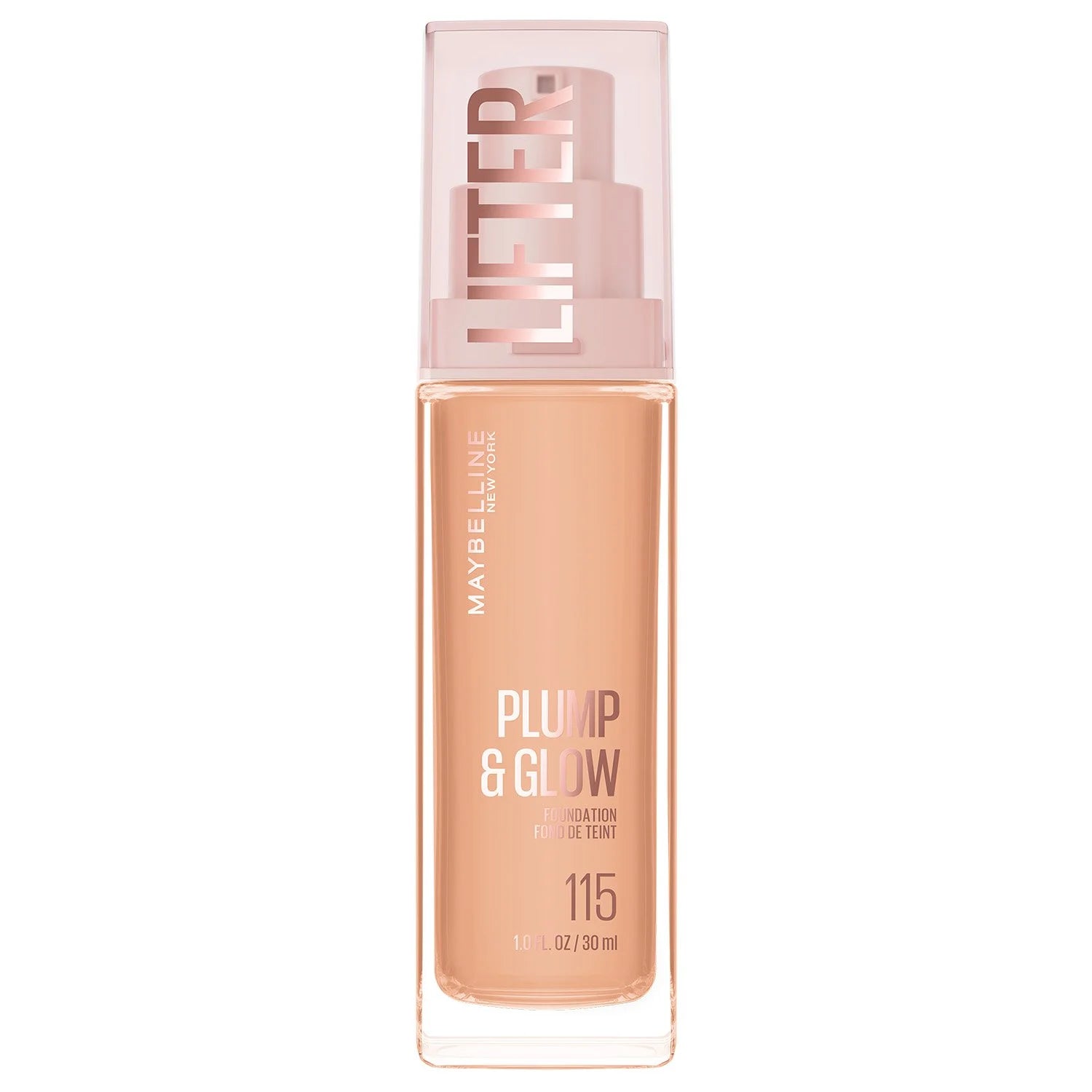 Maybelline Lifter Plump & Glow Foundation - 115