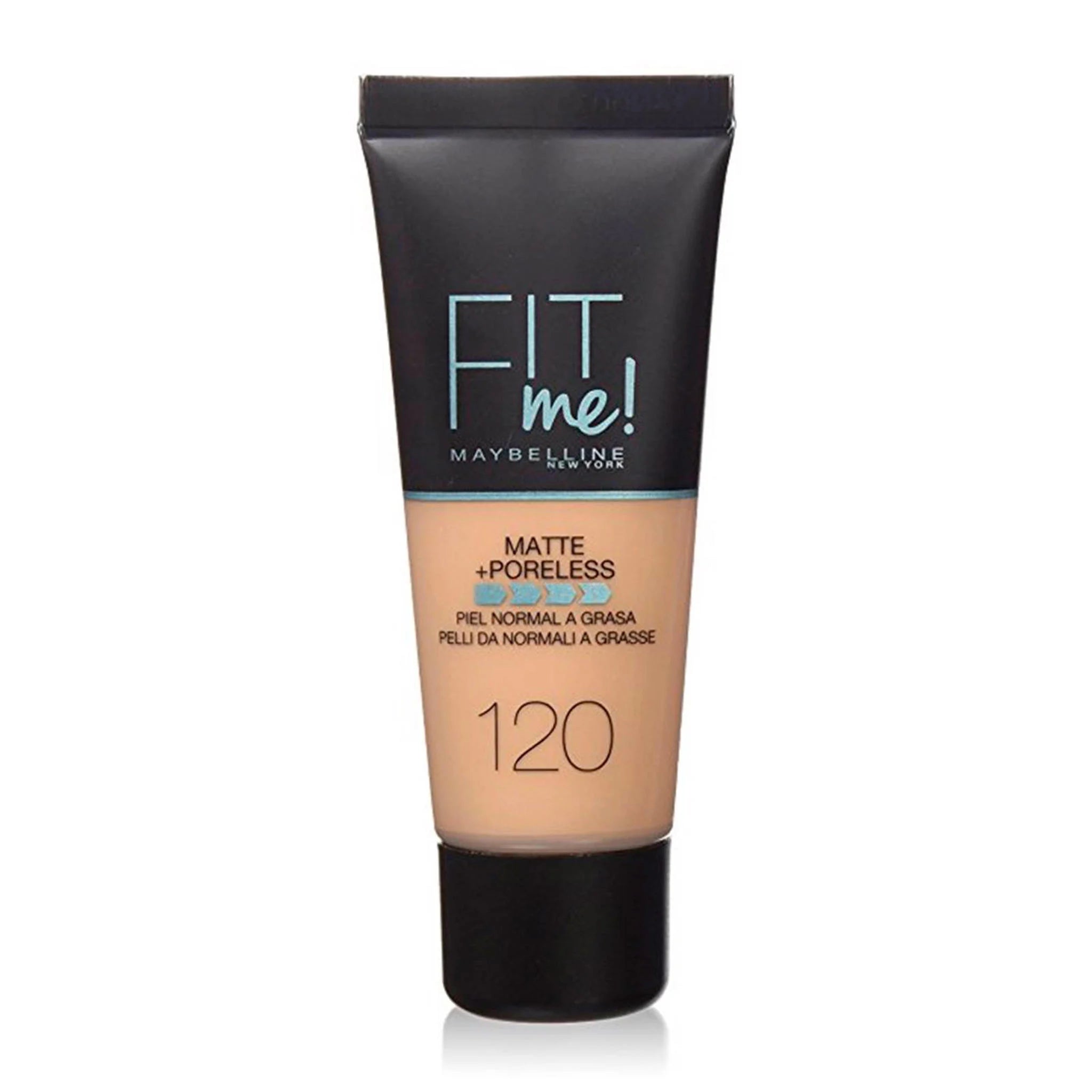Maybelline Fit Me Matte + Poreless Foundation 30ml - 120_Classic_Ivory