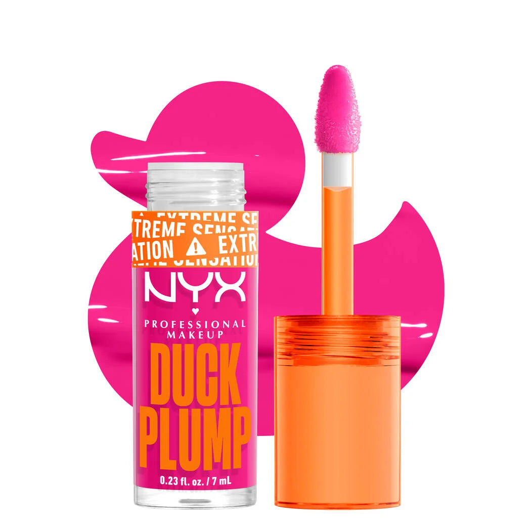 NYX Duck Plump High Pigment Plumping Lip Gloss - 12_-_BUBBLEGUM_BAE