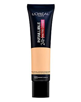 L'Oreal Paris Infallible 24H Matte Cover Foundation 30ml