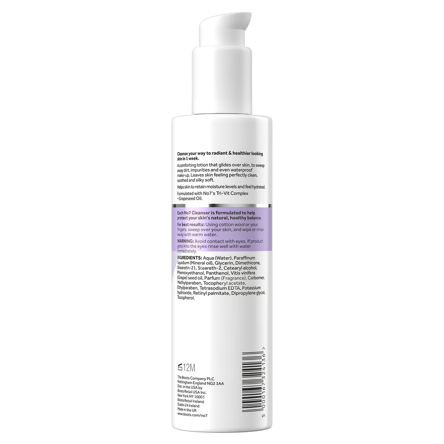 No7 Cleansing lotion for Dry Skin 200ml