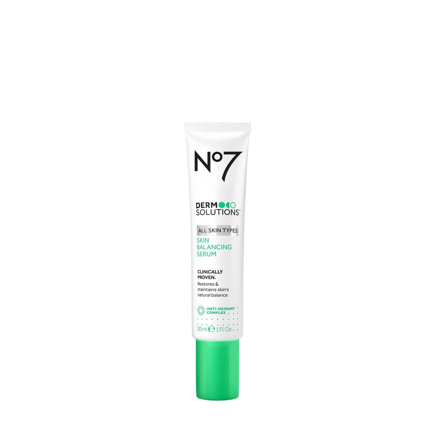 No7 Derm Solutions™ Skin Balancing Serum Suitable for All Skin Types 30ml