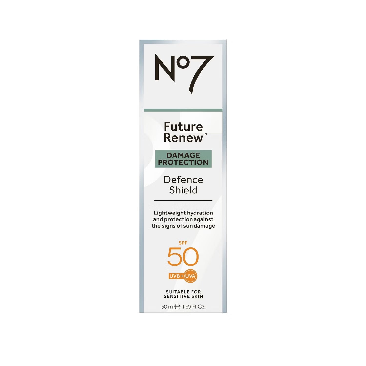 No7 Future Renew Damage Protection Defence Shield SPF50 50ml