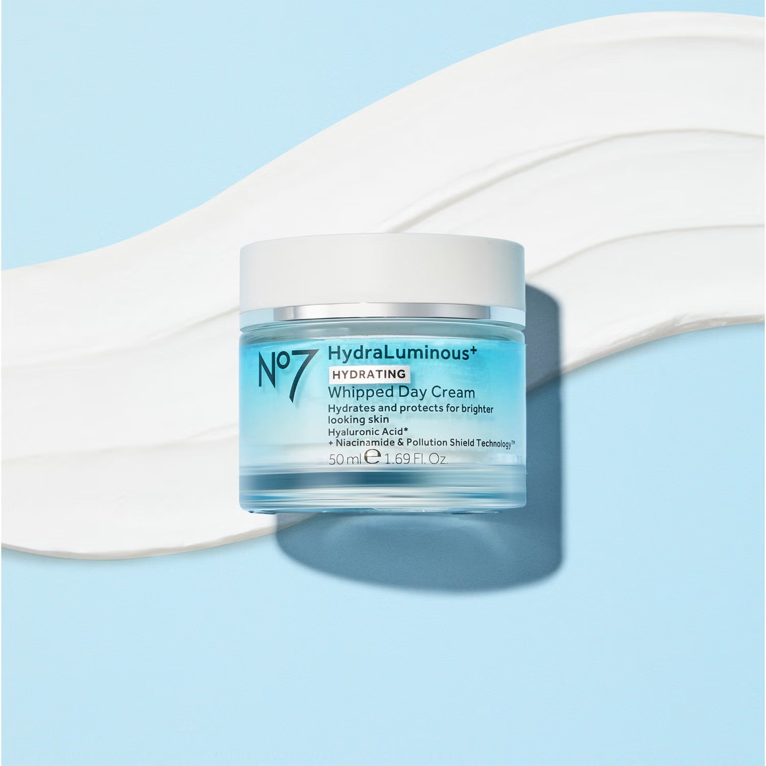 NO7 HydraLuminous+ Whipped Day cream 50ml